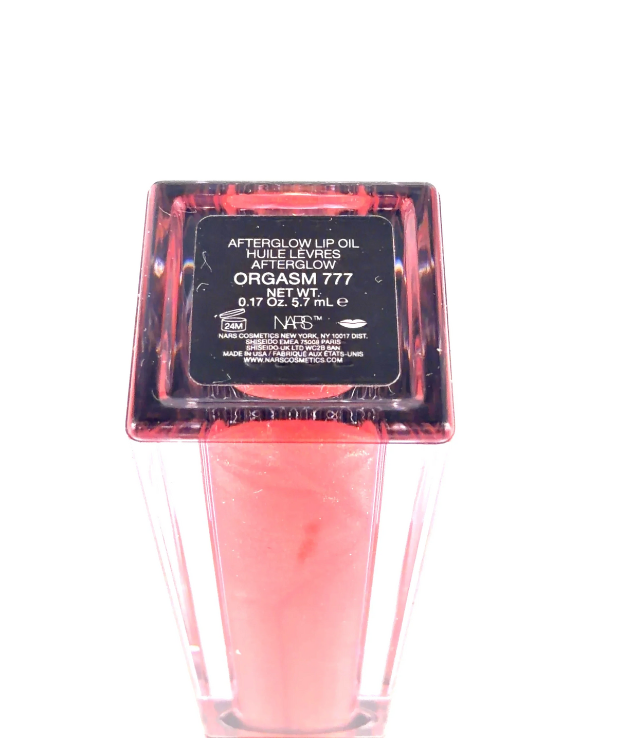 NARS ORGASM 777 AFTERGLOW LIP OIL HUILE LÈVRES AFTERGLOW ORGASM 777, size 5.7ml — detail