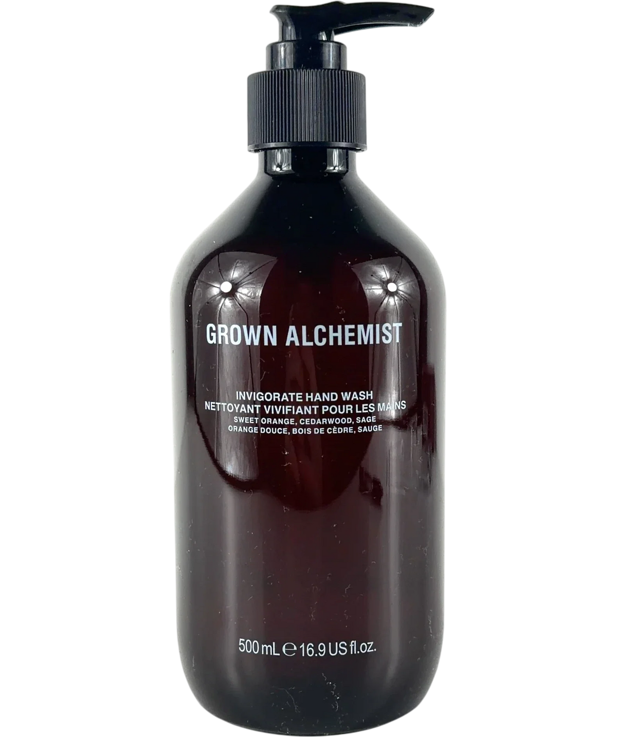Grown Alchemist INVIGORATE HAND WASH, size 500ml — front