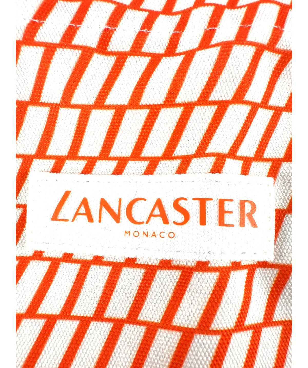 Lancaster orange Monaco — label