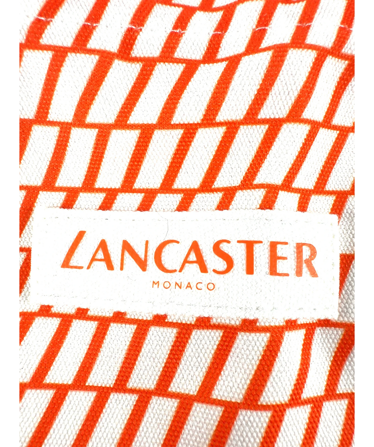 Lancaster orange Monaco — care label