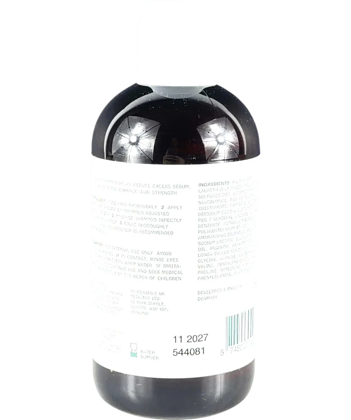 SCANDINAVIAN BIOLABS Bio-Pilixin Shampoo for Women, size 250ml — back