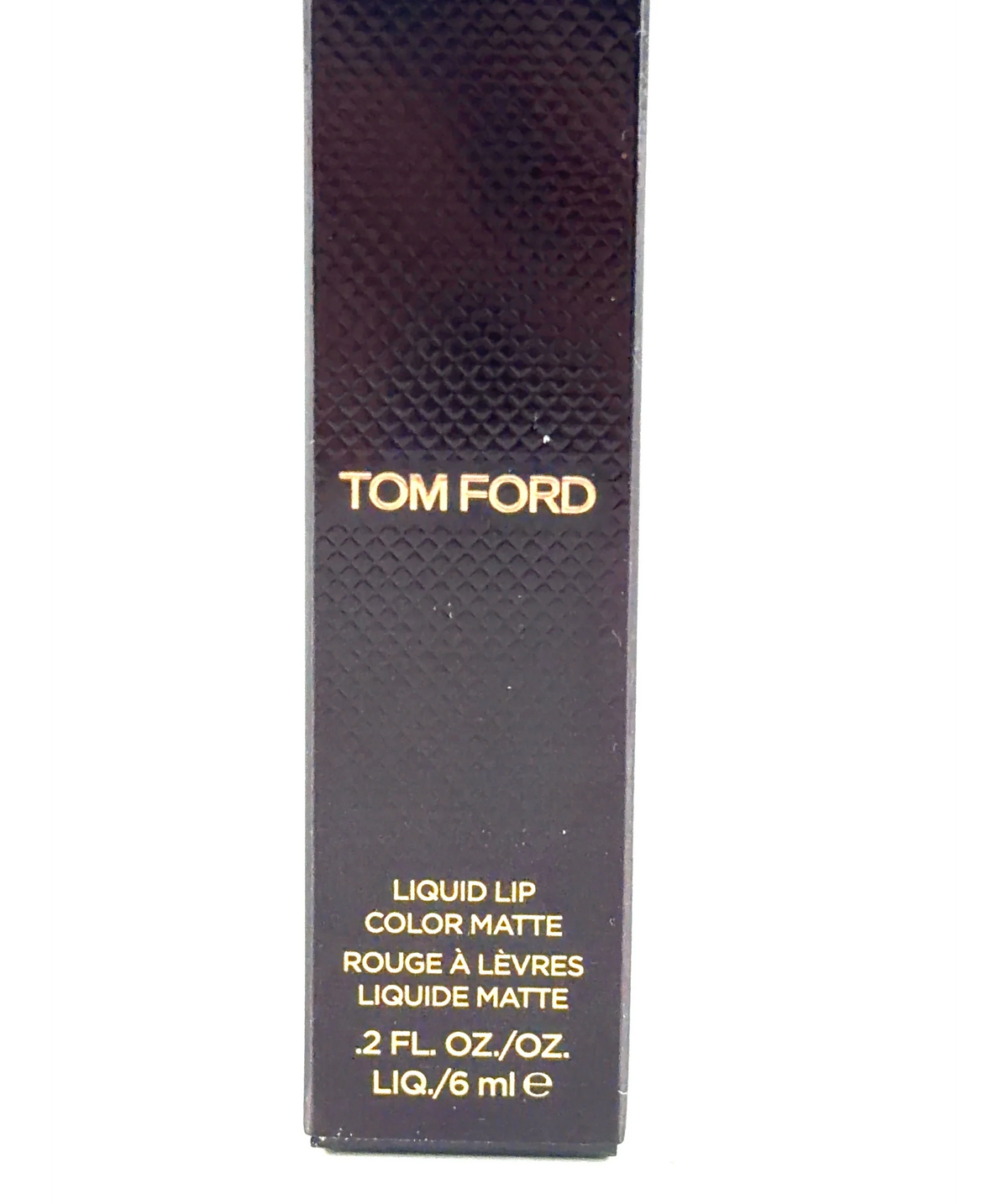 Tom Ford 16 Scarlet Rouge LIQUID LIP COLOR MATTE, size 6ml — label