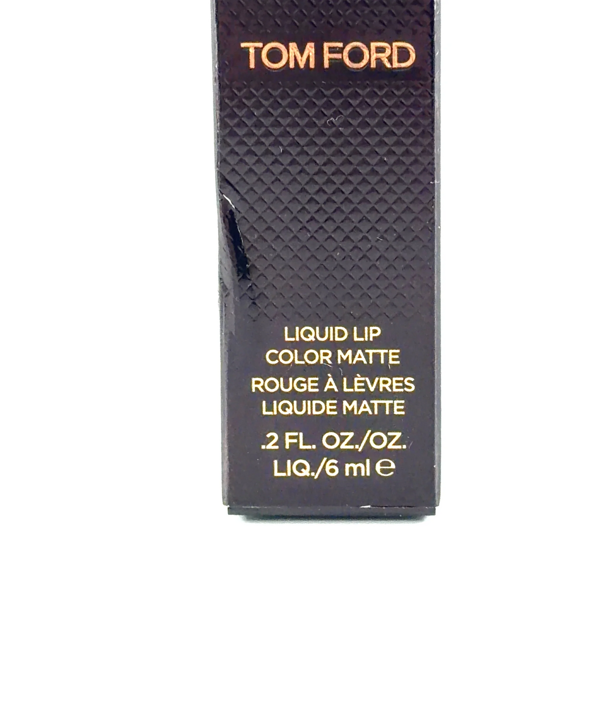 Tom Ford 134 CORAL HONEY Runway Liquid Lip Color Matte, size 6ml — care label