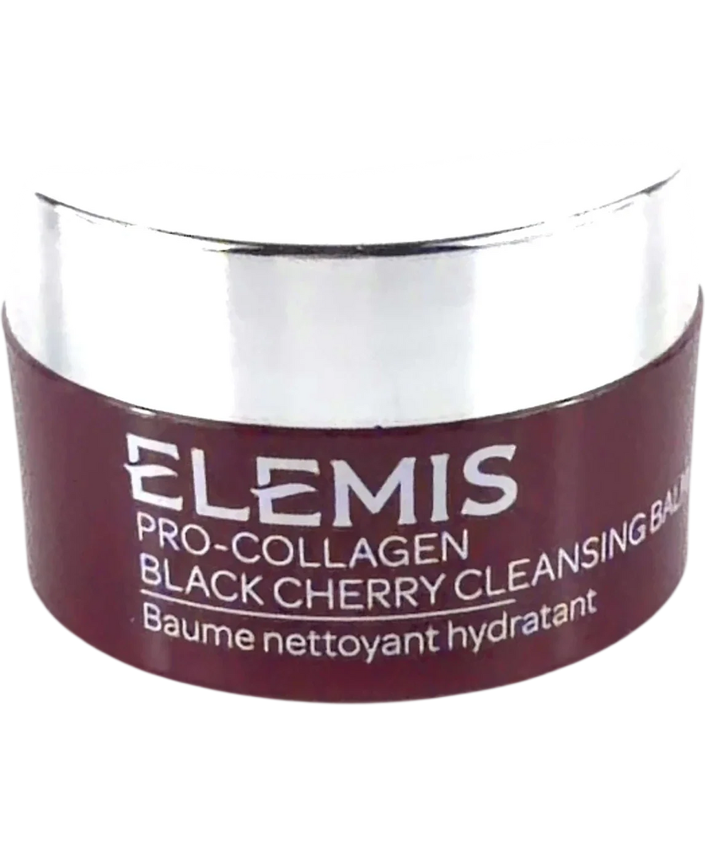 Elemis PRO-COLLAGEN BLACK CHERRY CLEANSING BALM, size 20g — back