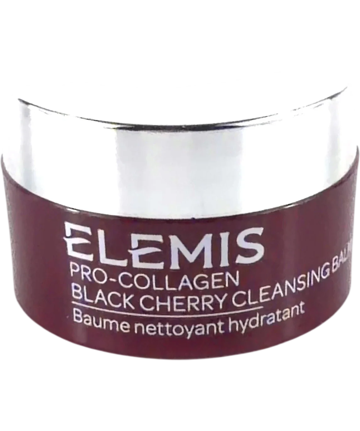 Elemis PRO-COLLAGEN BLACK CHERRY CLEANSING BALM, size 20g — back