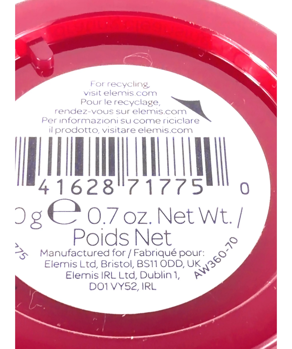 Elemis PRO-COLLAGEN BLACK CHERRY CLEANSING BALM, size 20g — fabric detail