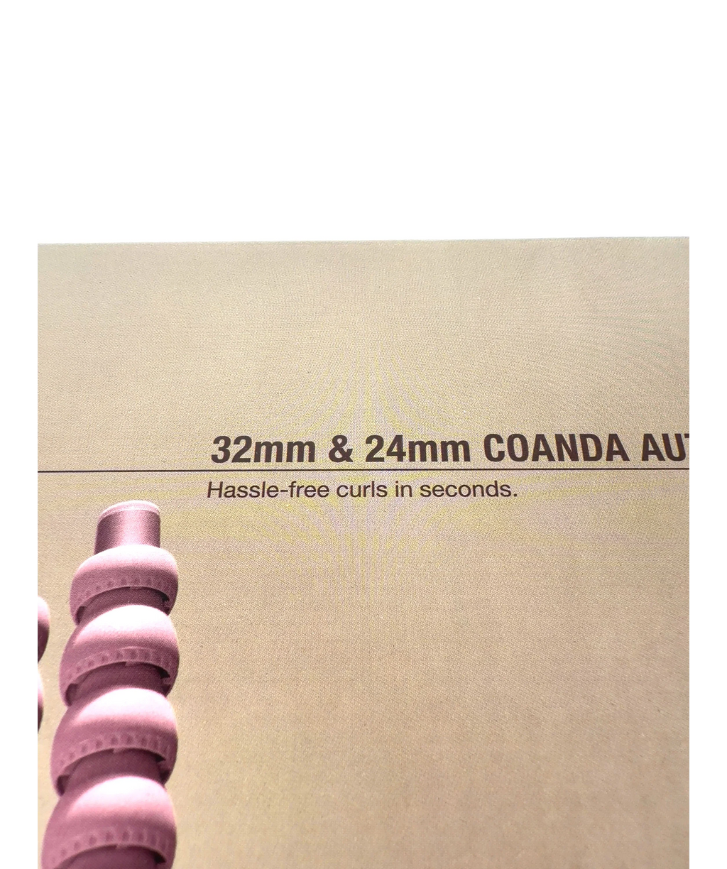 Shark FlexStyle IonCurl, size 1 — care label