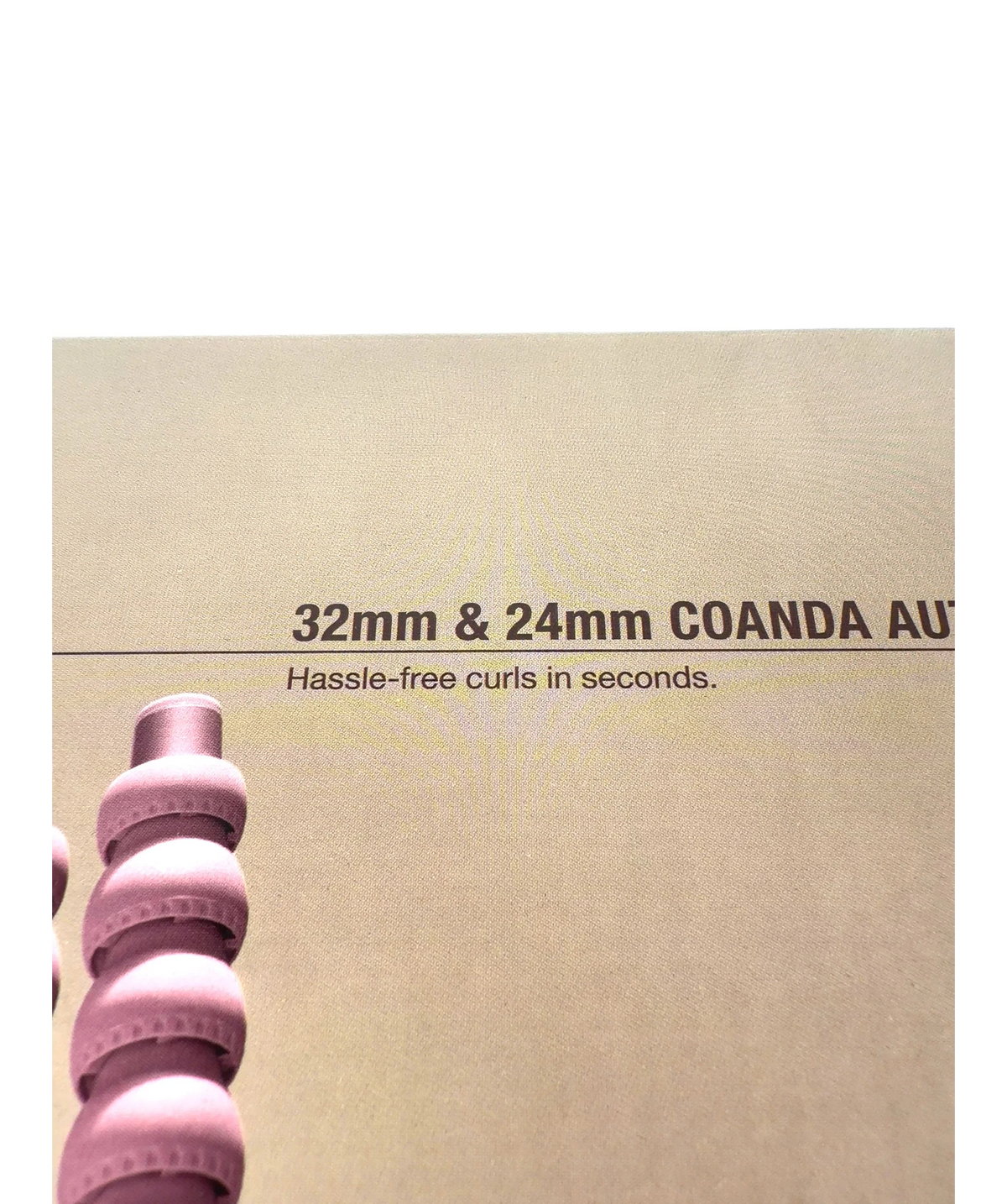 Shark FlexStyle IonCurl, size 1 — care label