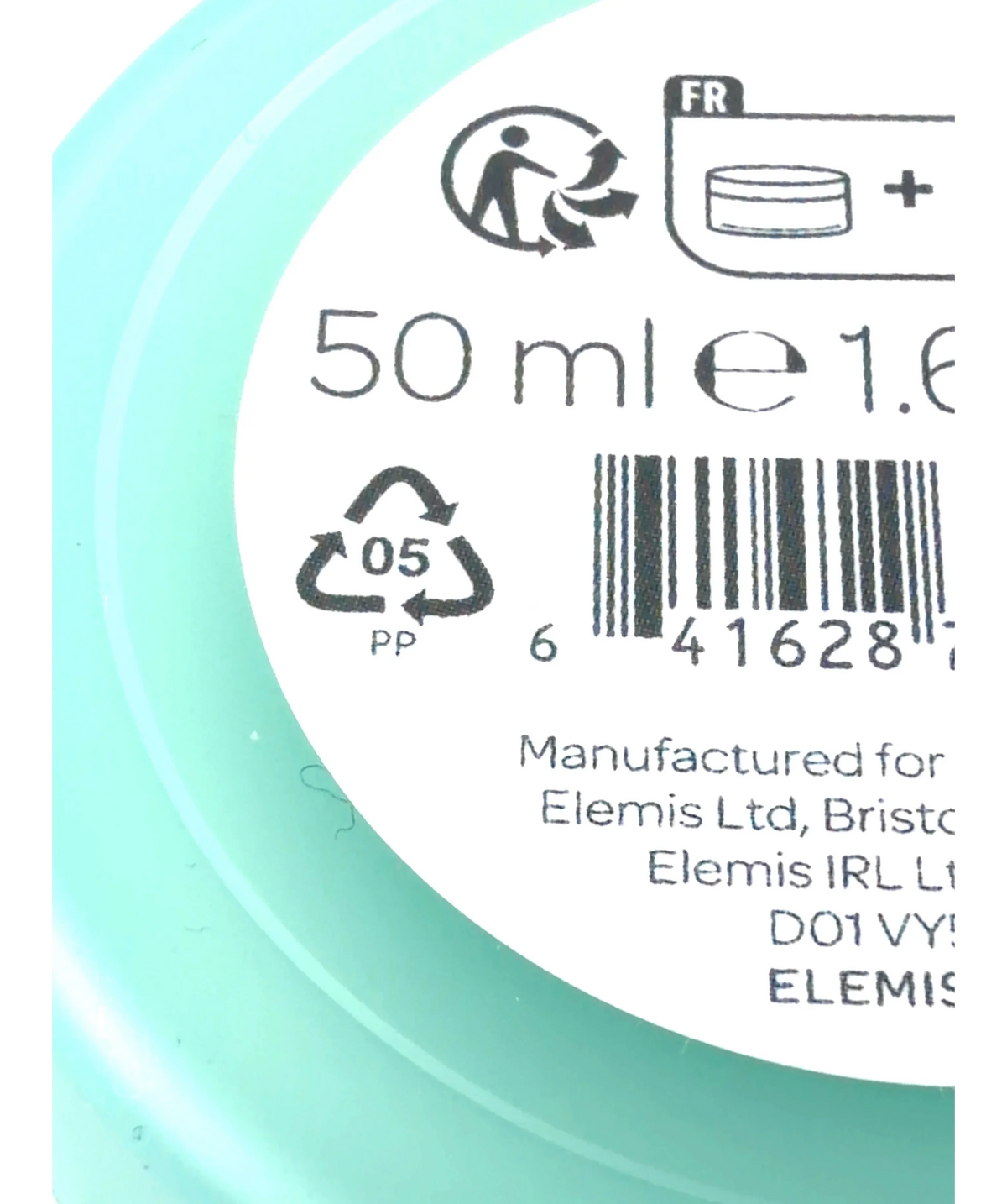 Elemis PRO-COLLAGEN MARINE BODY CREAM, size 50ml — care label