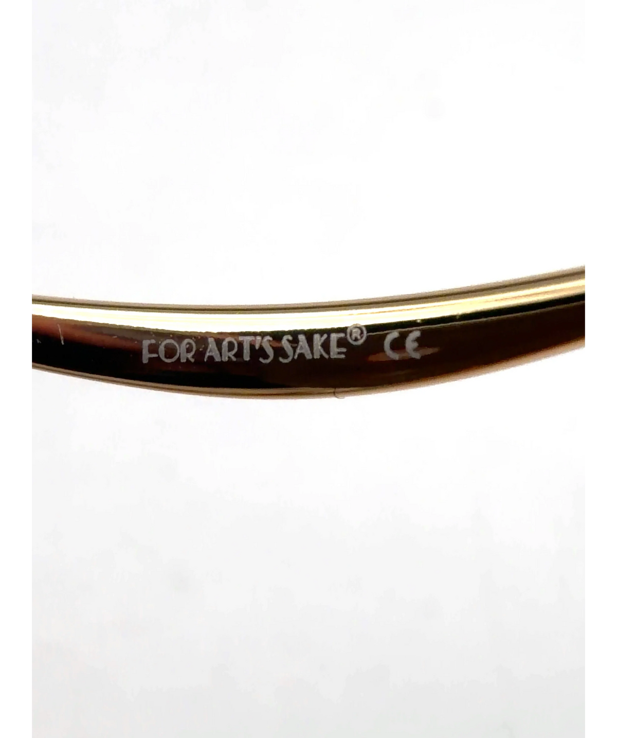 For Art's Sake Brown Colour — label
