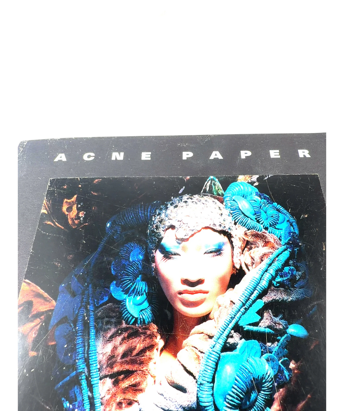 Acne Studios Black Acne Paper Issue 19 | Nocturne hardback book — detail