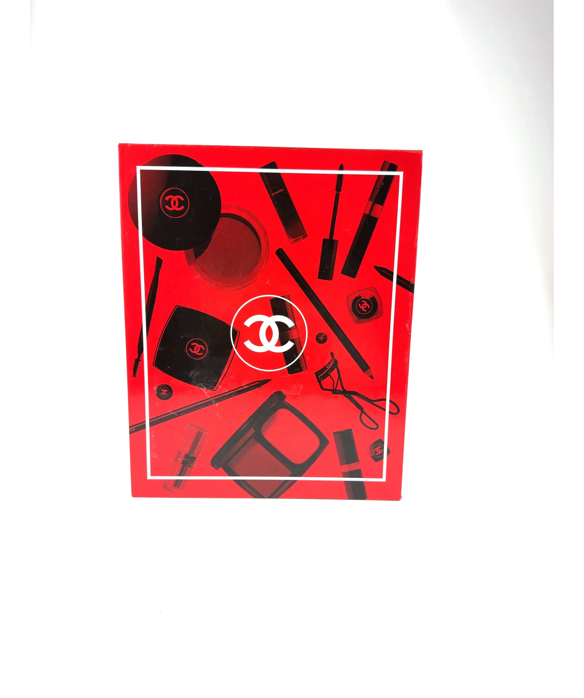 Chanel Red Chanel. The Allure of Makeup — label