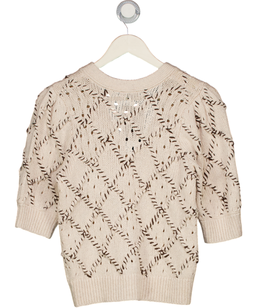 RAILS Cream Isla Wool Blend Cardigan UK S