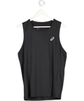 asics Black Core Running Vest UK L