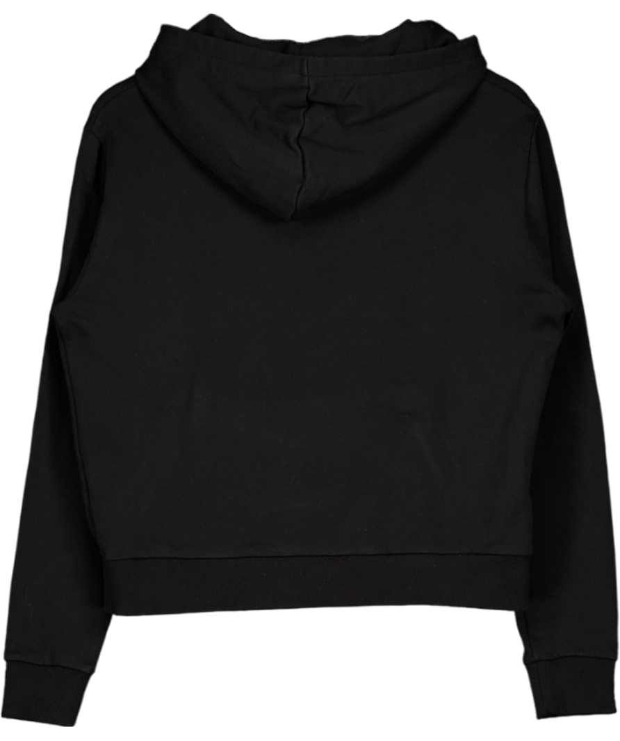HOLZWEILER Black Logo Hoodie UK M