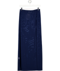 Runaway The Label Navy Blue Miami Maxi Skirt UK S