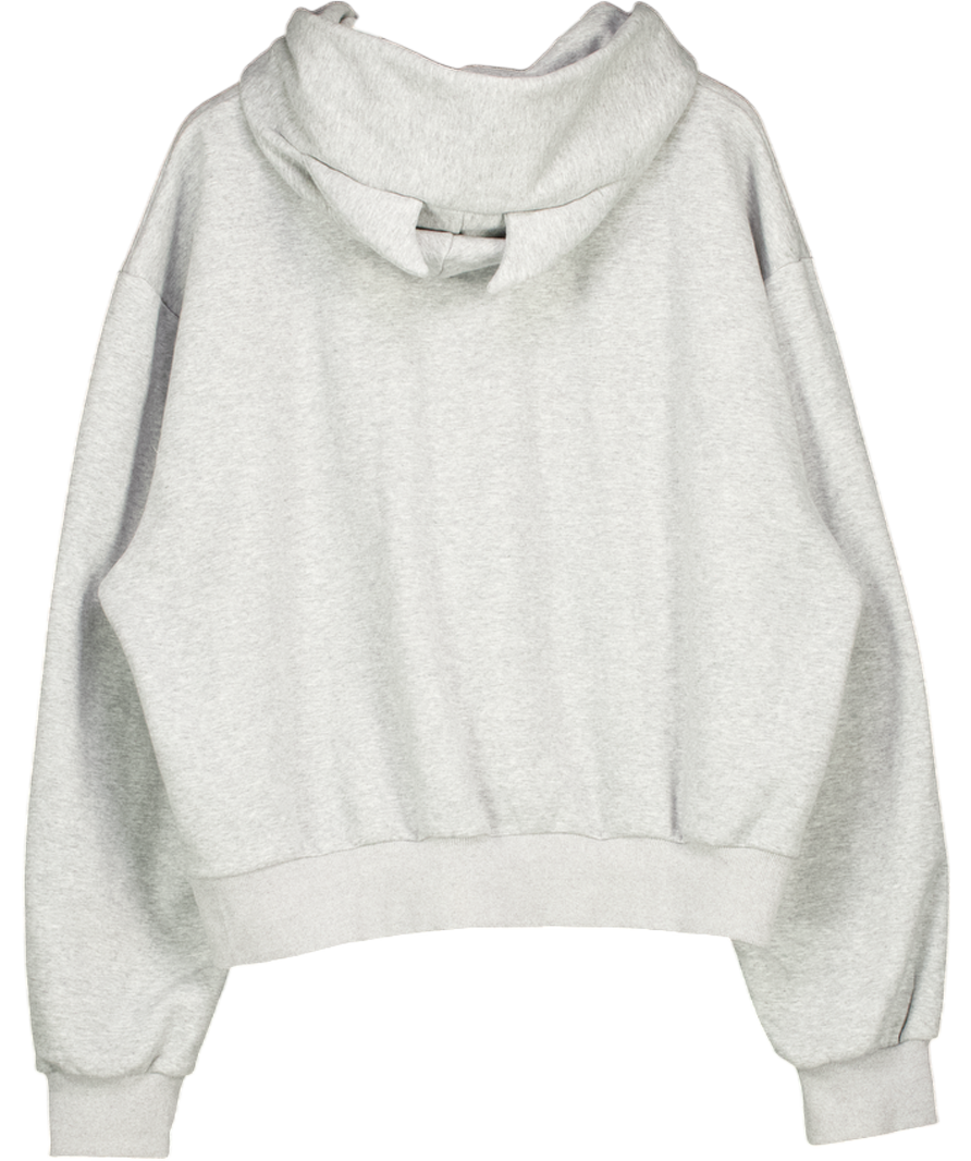 URBAN SOPHISTICATION Grey Logo Hoodie UK XL