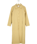 NA-KD Beige Oversize Trenc Coat UK S