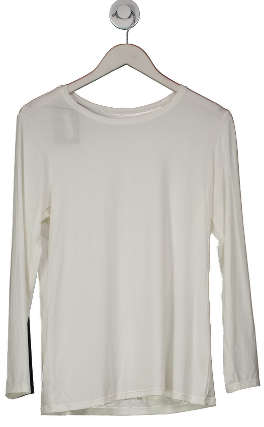 Uniqlo Cream Heattech Scoop Neck T-shirt UK XXL