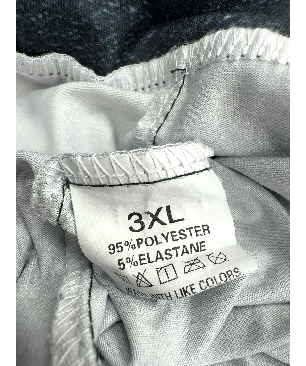 Amazon Grey Colour, size UK XXXL — care label