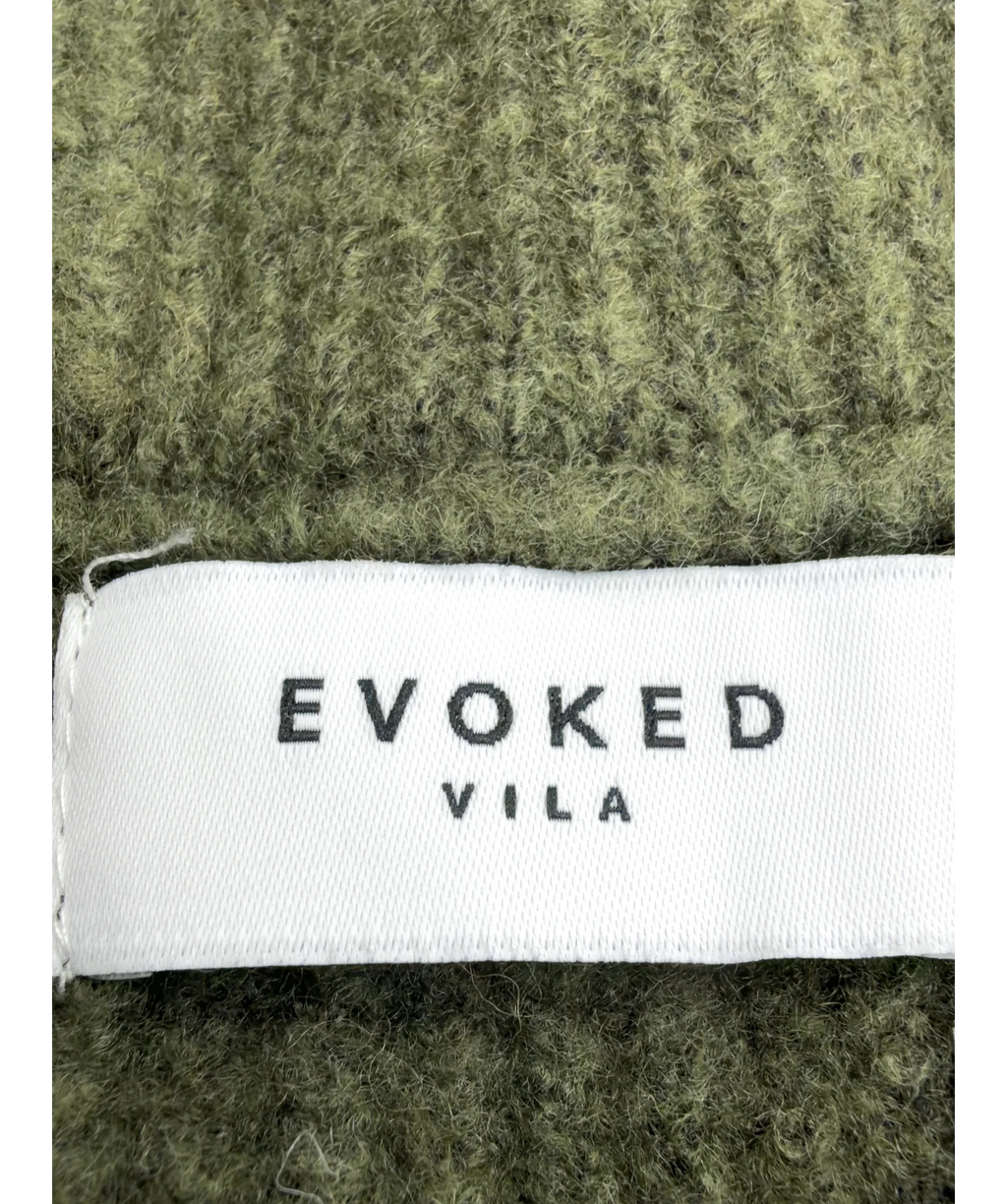 EVOKED VILA Green Colour, size UK 20 — detail