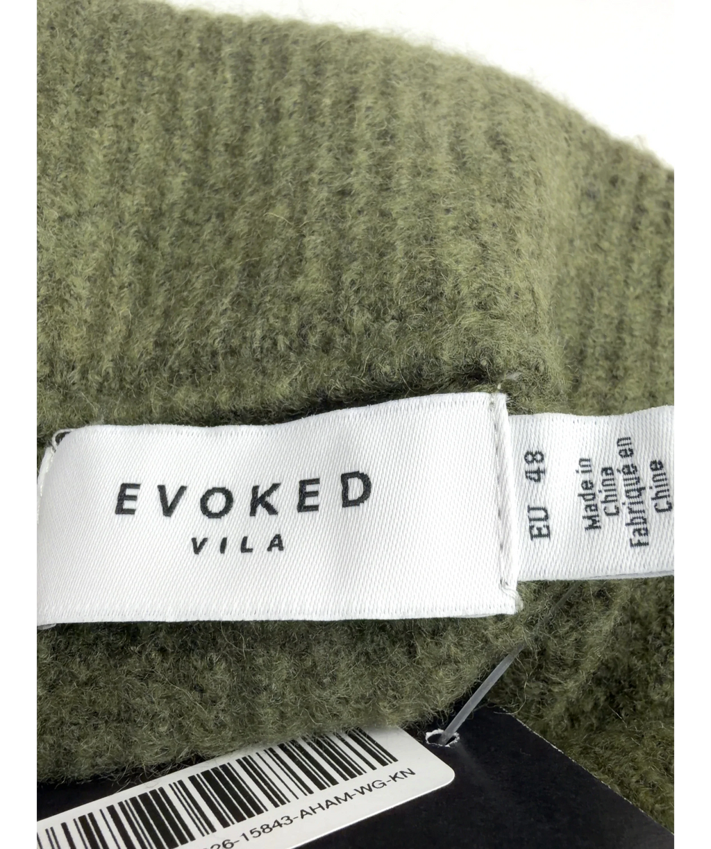 EVOKED VILA Green Colour, size UK 20 — label