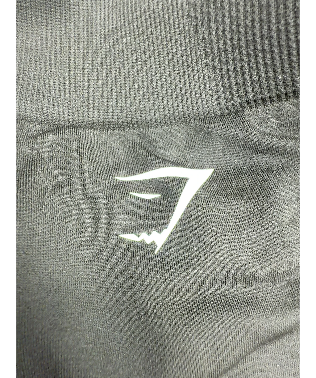 GYMSHARK Black Vital Sculpt Seamless Legging, size UK XL — detail