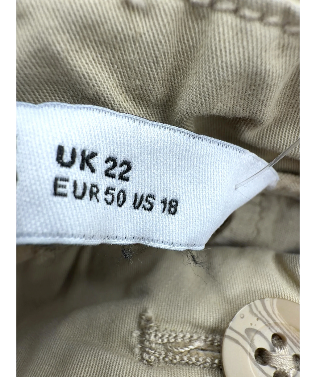 Yours Beige Colour, size UK 22 — care label