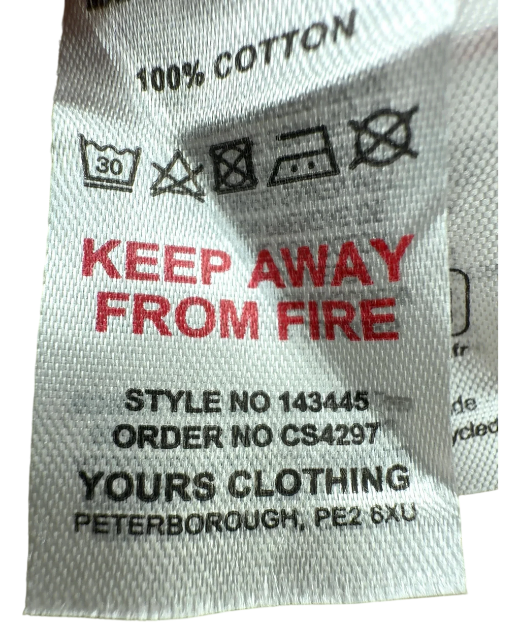 Yours Beige Colour, size UK 22 — fabric detail