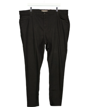 Levis 720 High Rise Super Skinny Jeans Black UK 22