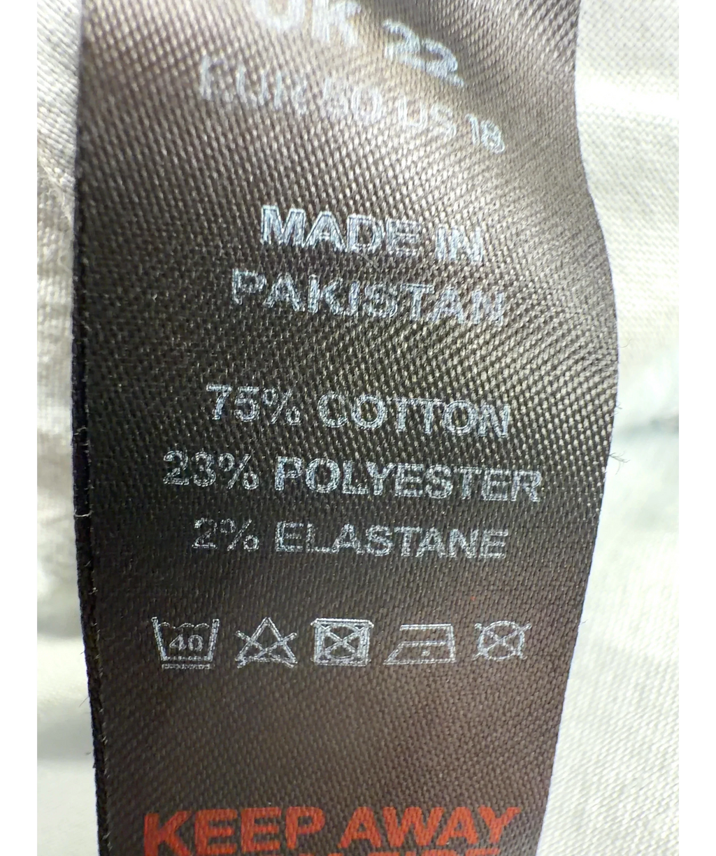 Yours Blue Colour, size UK 22 — label