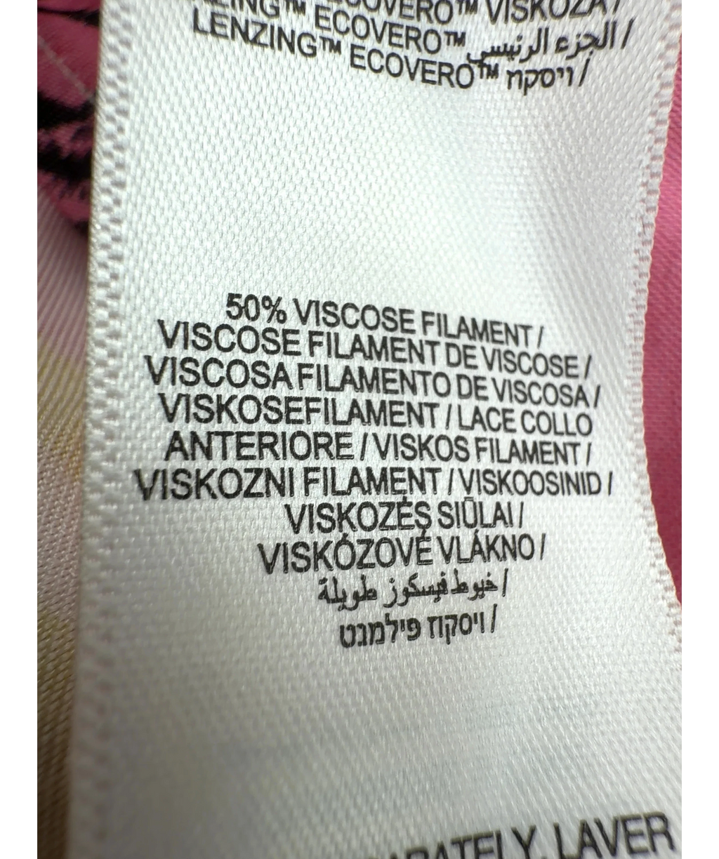 Never Fully Dressed Pink Dallas Dorris Skirt, size UK 22 — label