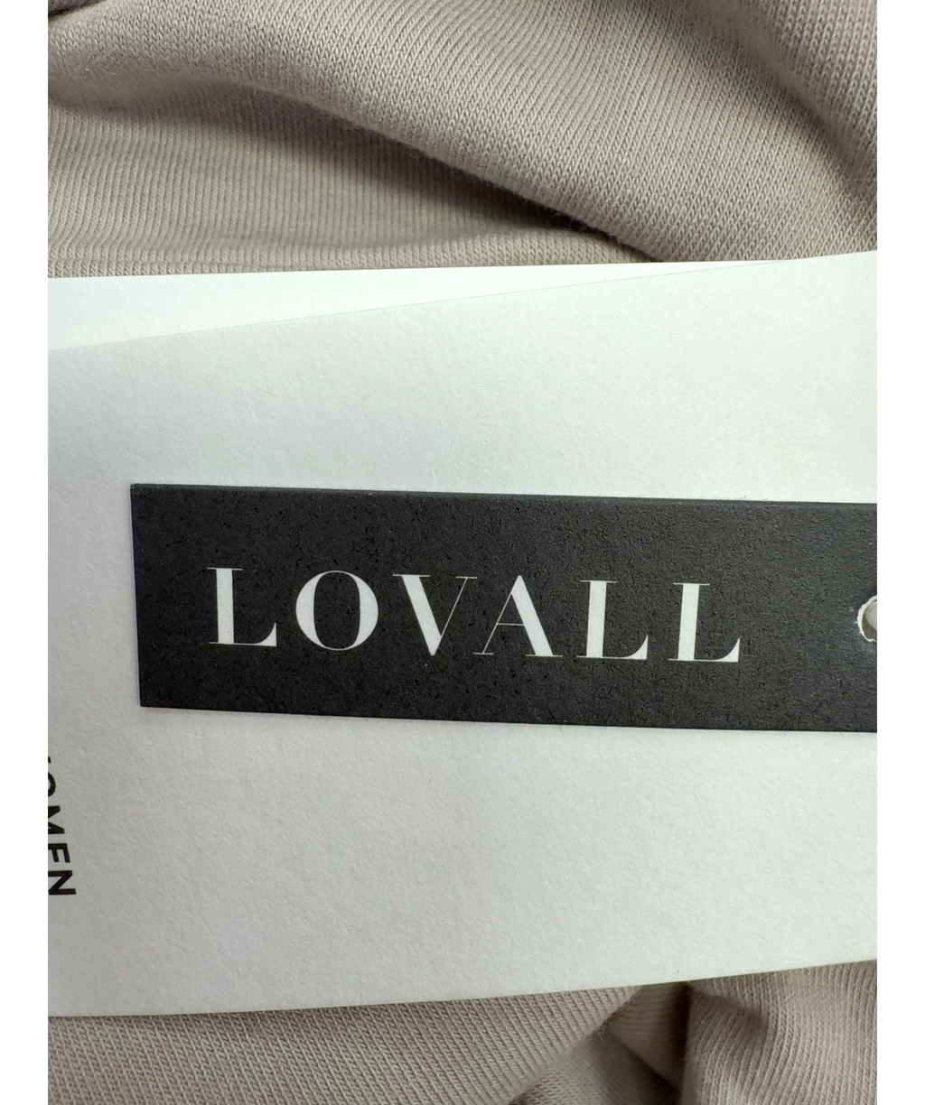 LOVALL Beige EVERYDAY HIGH WAISTED LEGGINGS, size UK 24 — detail