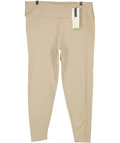 LOVALL Beige EVERYDAY HIGH WAISTED LEGGINGS, size UK 24 — front