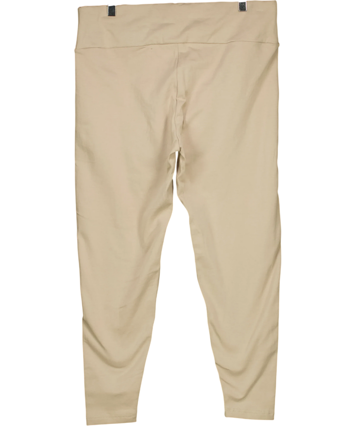 LOVALL Beige EVERYDAY HIGH WAISTED LEGGINGS, size UK 24 — back