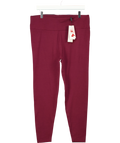 Love Leggings burgundy Colour, size UK 24 — front