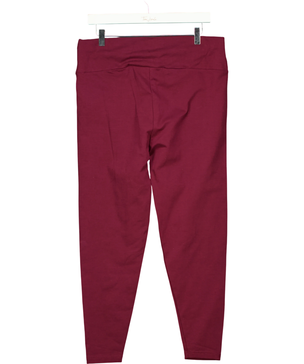 Love Leggings burgundy Colour, size UK 24 — back