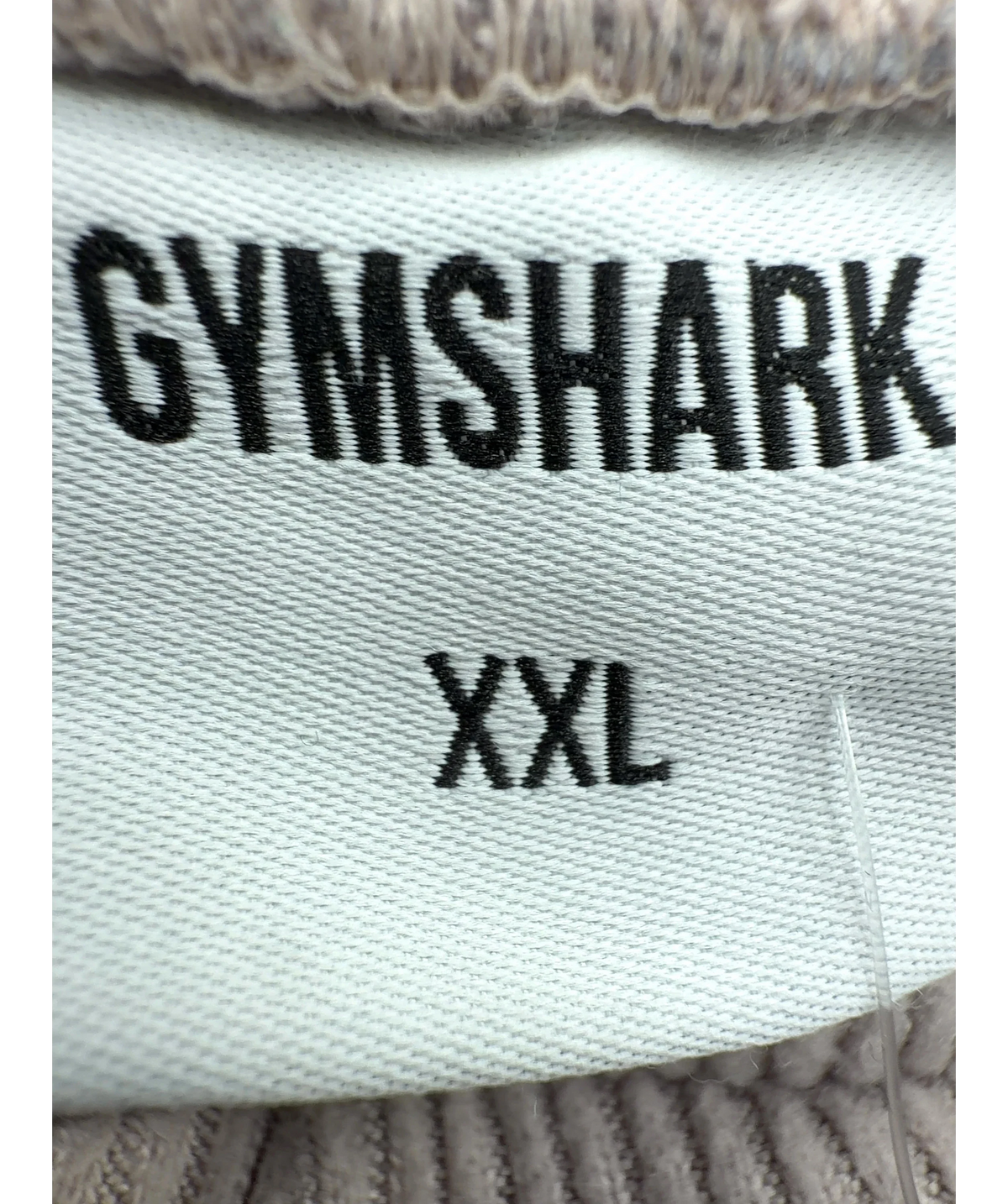 GYMSHARK Beige SUPERSOFT STRAIGHT LEG PANT, size UK XXL — care label