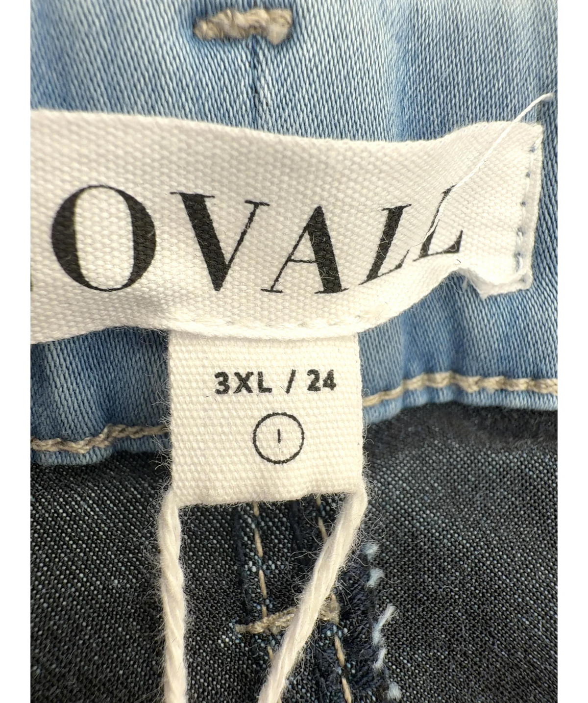 LOVALL Blue Colour, size UK 24 — care label