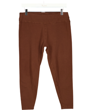 Love Leggings Brown Elasticated Leggings UK 24
