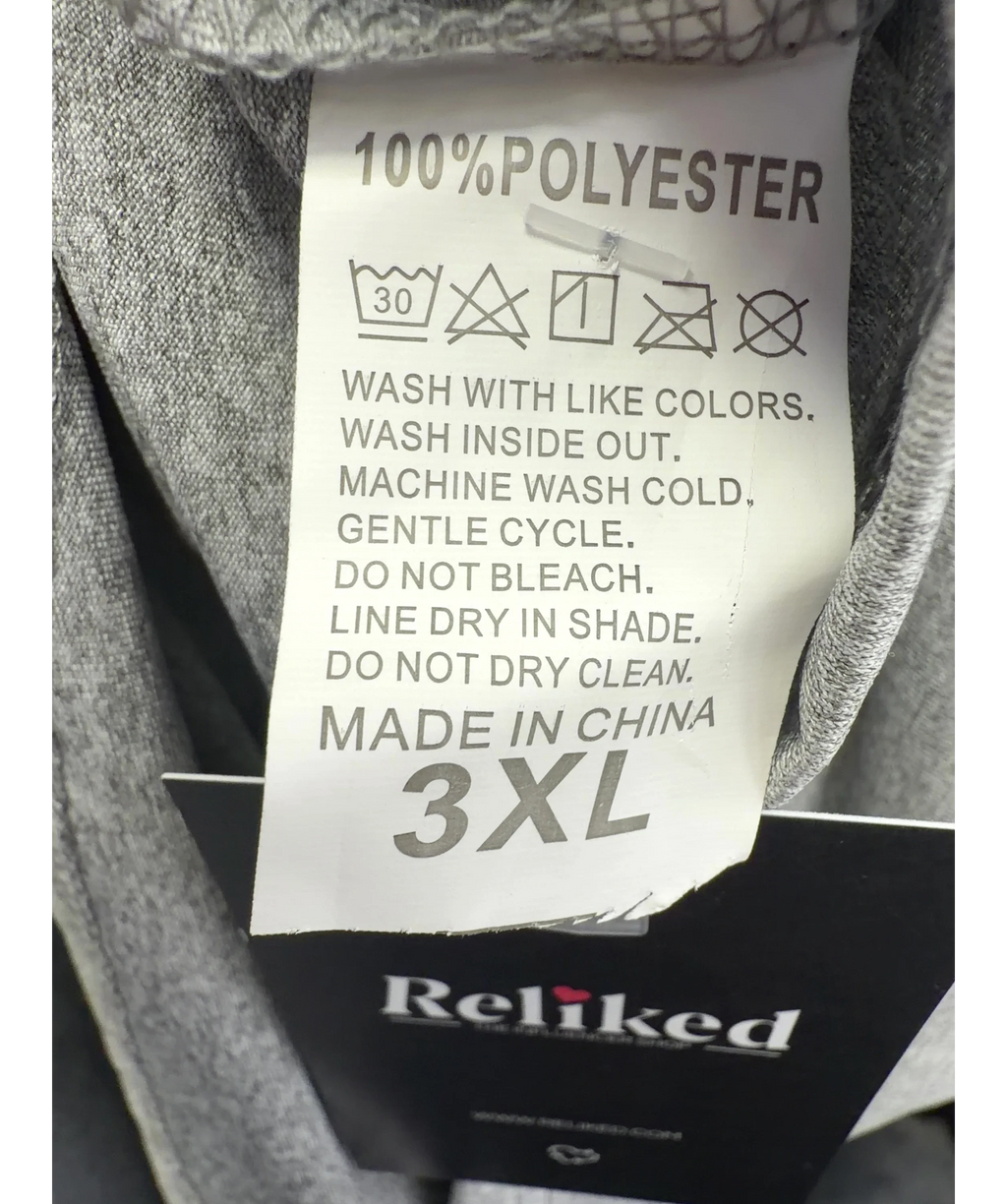 Unbranded Grey Colour, size UK XXXL — label