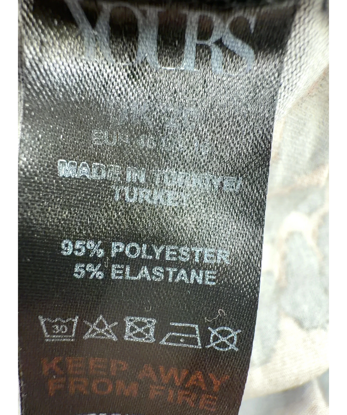 Yours brown Colour, size UK 20 — label