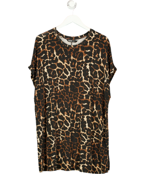 Yours Black Dropped Shoulder T-Shirt UK 20
