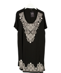 Yours Black Colour, size UK 22 — front
