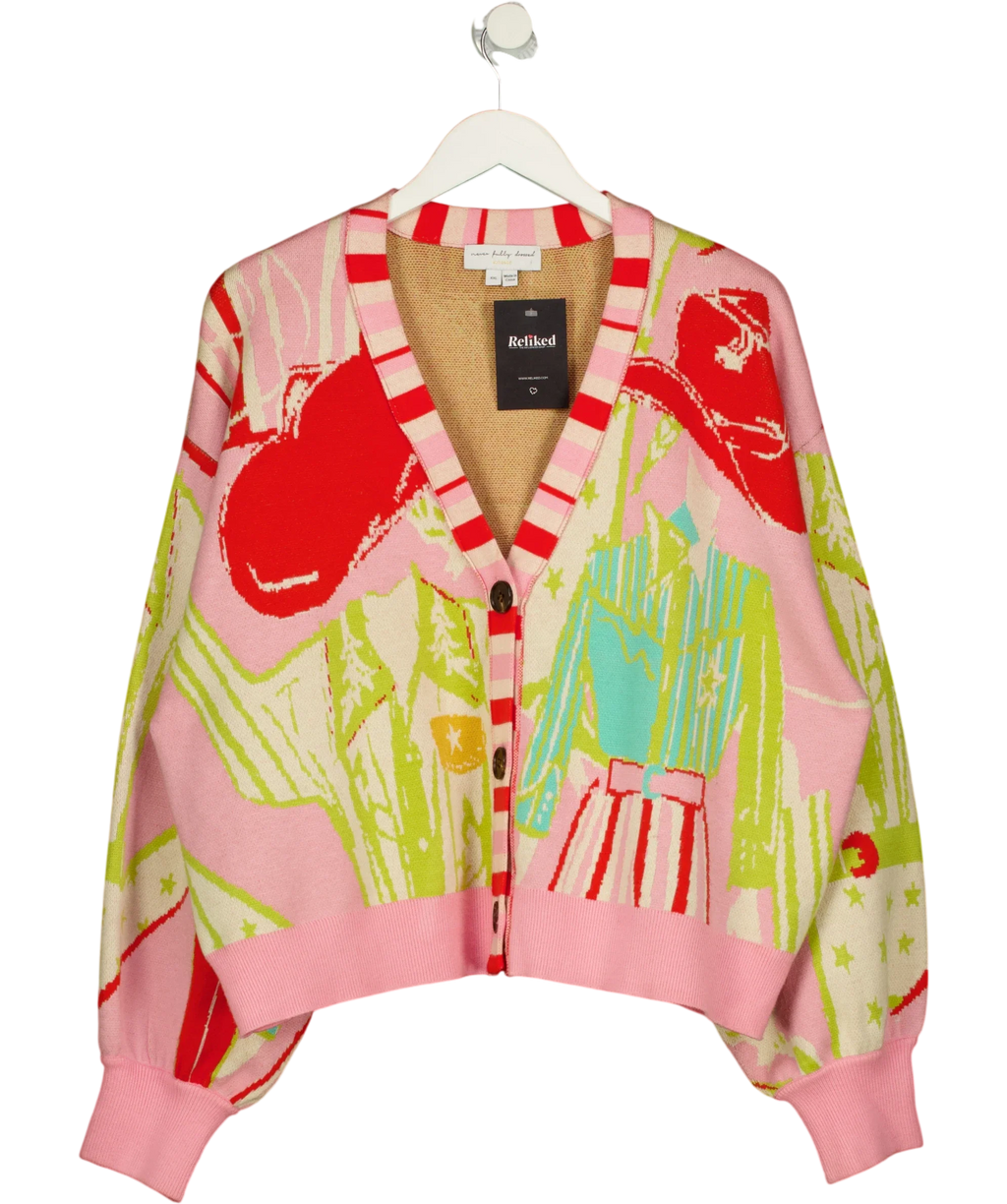 Never Fully Dressed Pink Dallas Cardigan, size UK XXL — front
