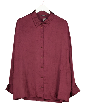 Et Vous Textured Shirt Purple UK XL