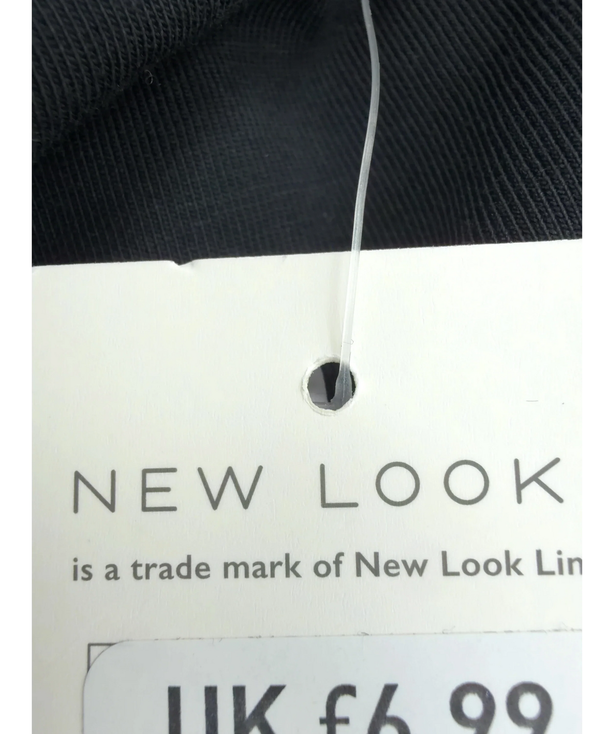 New Look Black CE LONGLINE VEST, size UK 22 — detail
