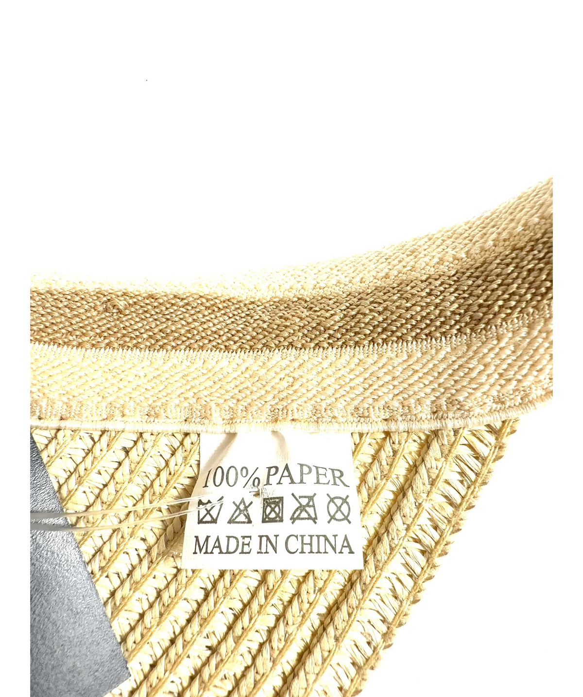 Amazon Beige Colour — care label