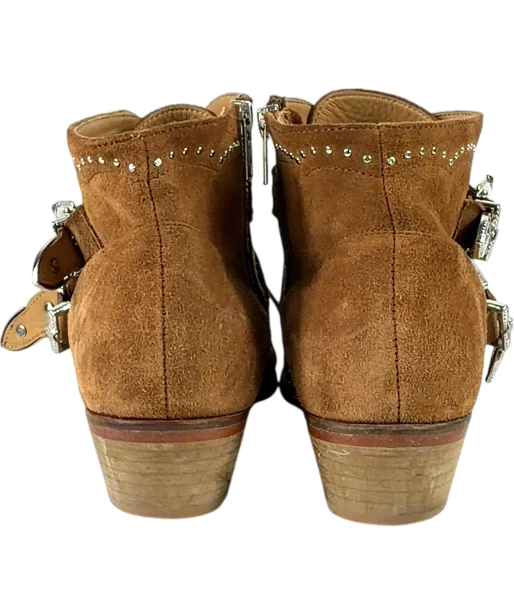 Air & Grace Brown Colour, size UK 9 EU 42 👠 — back