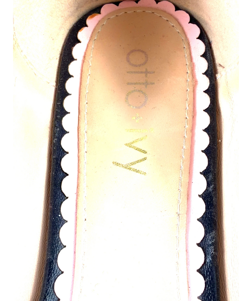 Otto + Ivy Black Rosie Flat, size UK 9.5 EU 42.5 👠 — care label
